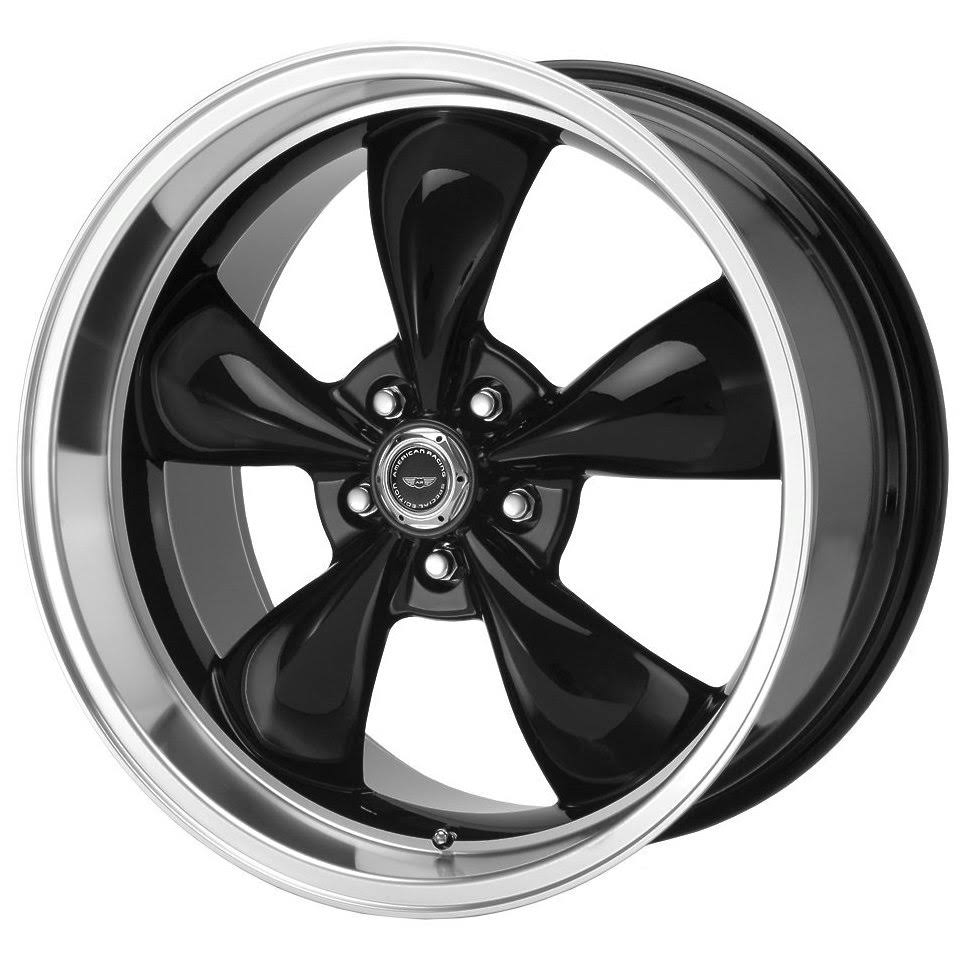 17x10.5 5x120.65 Black Wheel F9935