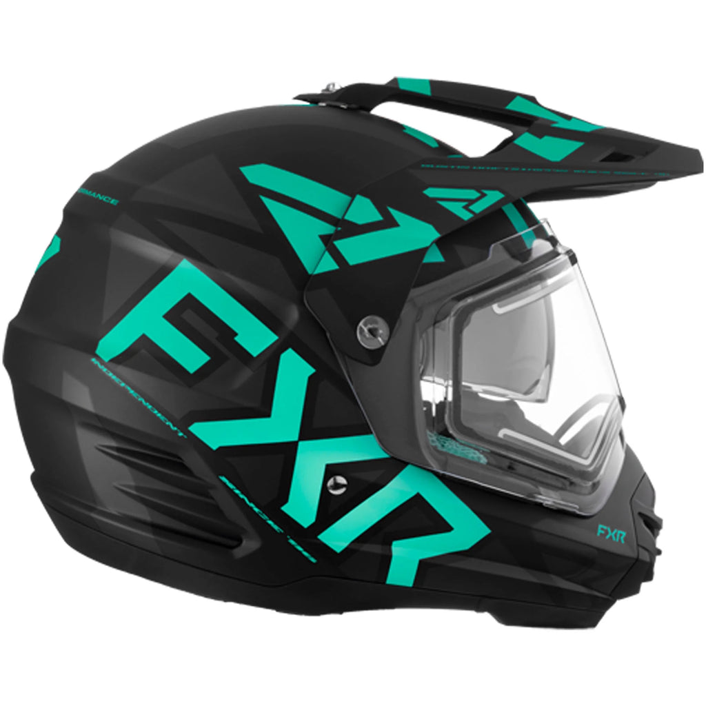 Black Mint XL Helmet with Shield and Sun Shade E101734