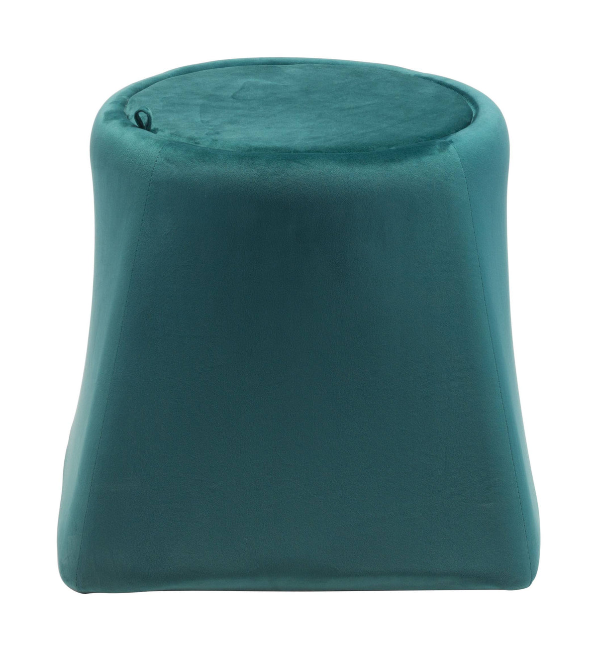 Green Velvet Ottoman Z86938