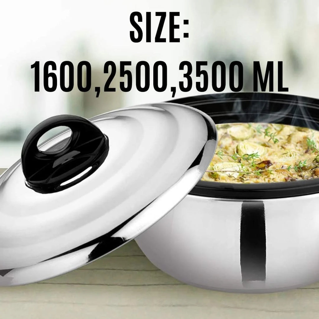 Insulated Stainless Steel Casserole with Lid H37706