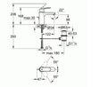 Chrome Basin Mixer A61874