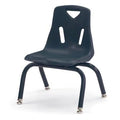 Blue Plastic Chair Set of 6 K96118