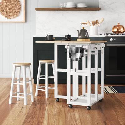 2 Piece Breakfast Kitchen Cart Set D97798