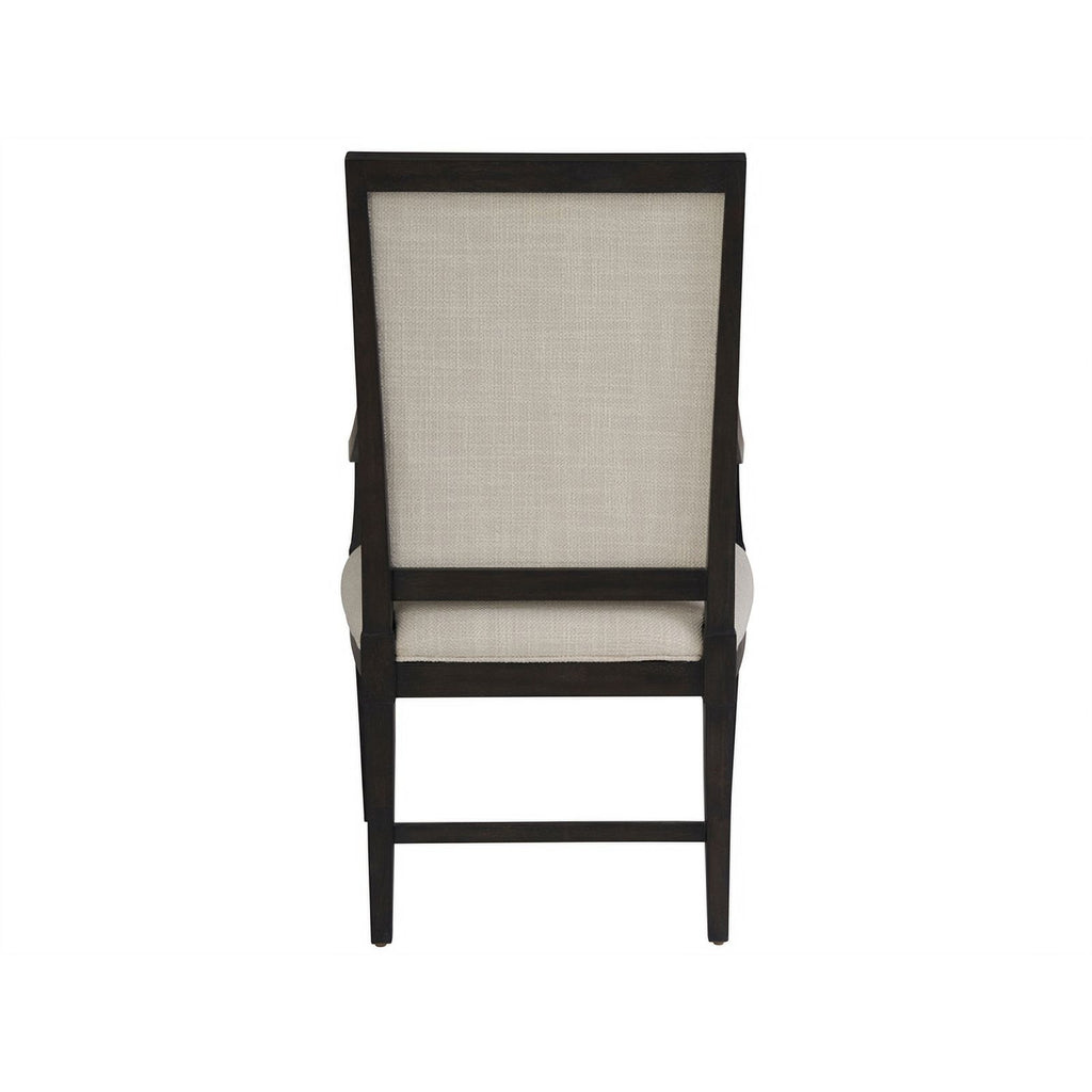 Set of 2 Wood Framed Upholstered Arm Chairs J470521
