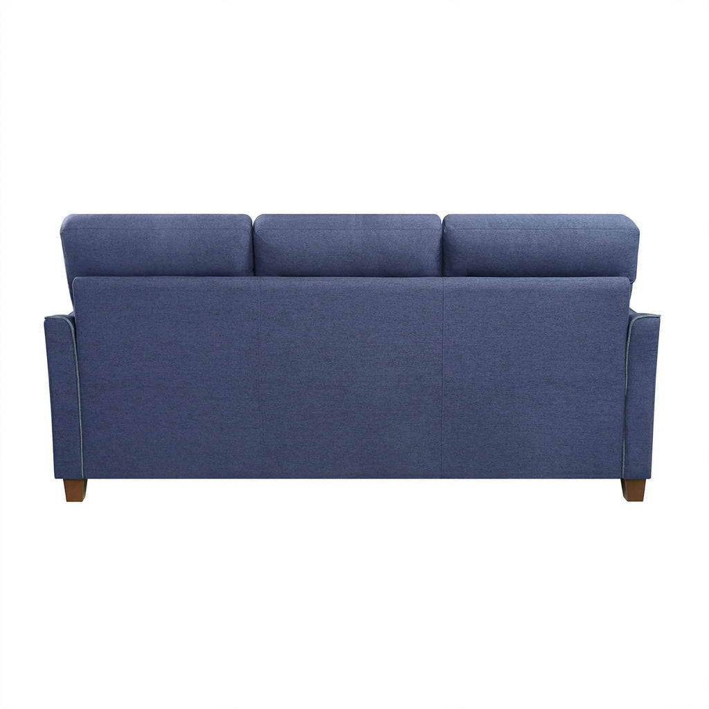Blue Fabric Upholstered Sofa J839134