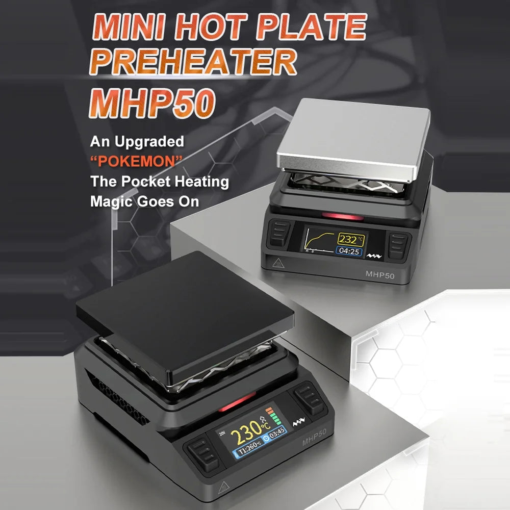 50*50mm Constant Temperature Heating Platform with LCD Display P115702