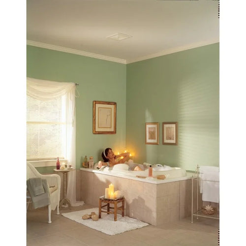 1 pc Bathroom Fan, 50 CFM, 120V AC Z57456