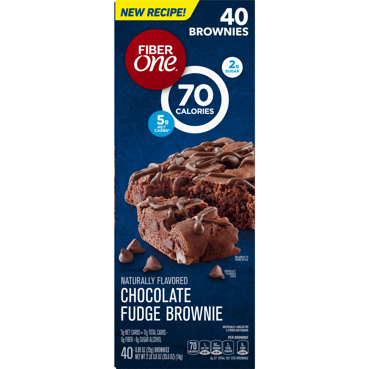 Chocolate Fudge Brownies 40 pk M7552