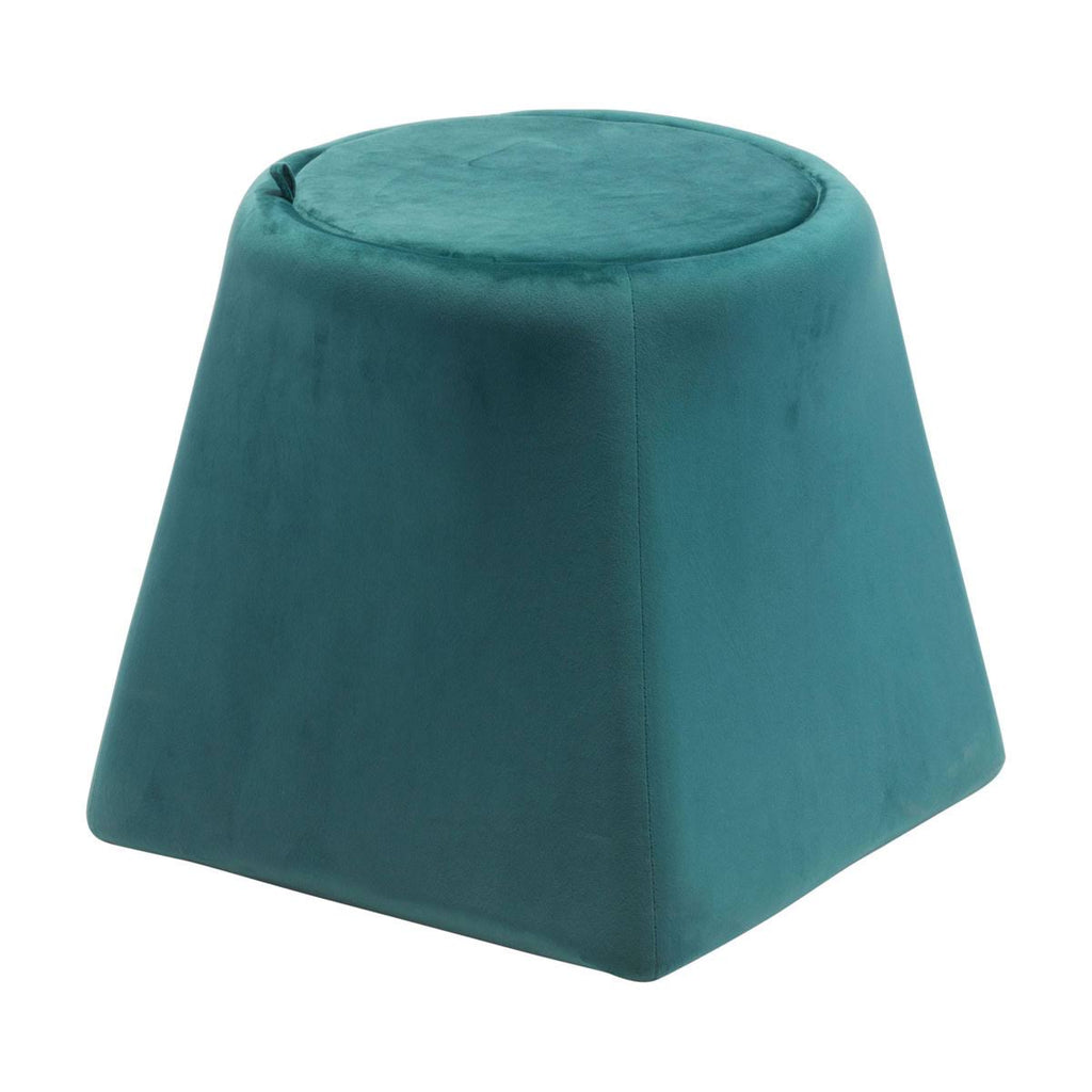 Green Velvet Ottoman Z86938