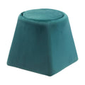 Green Velvet Ottoman Z86938