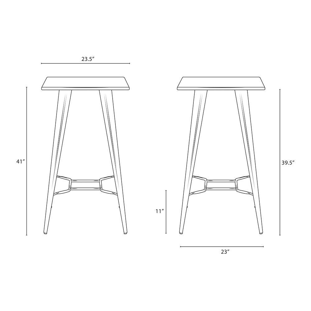 Brown Bar Table U1296