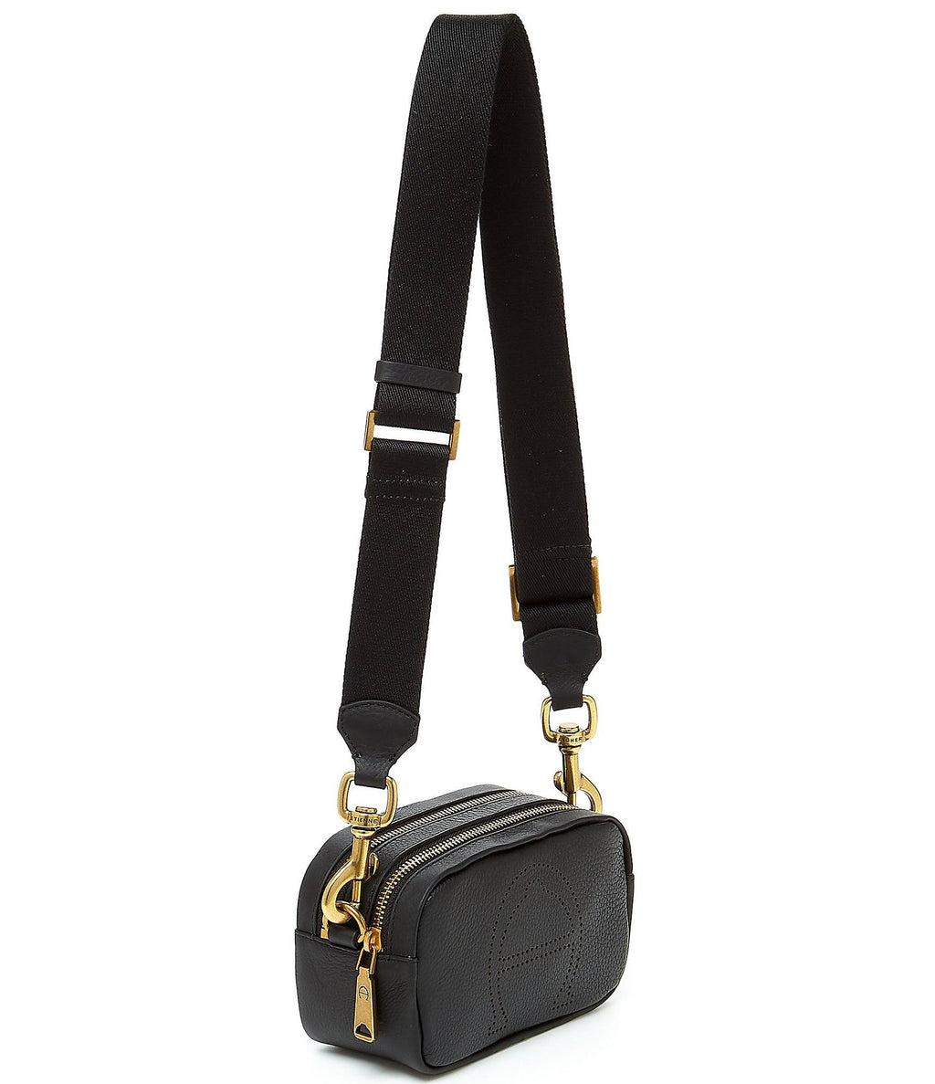 Mini Leather Camera Crossbody F46027