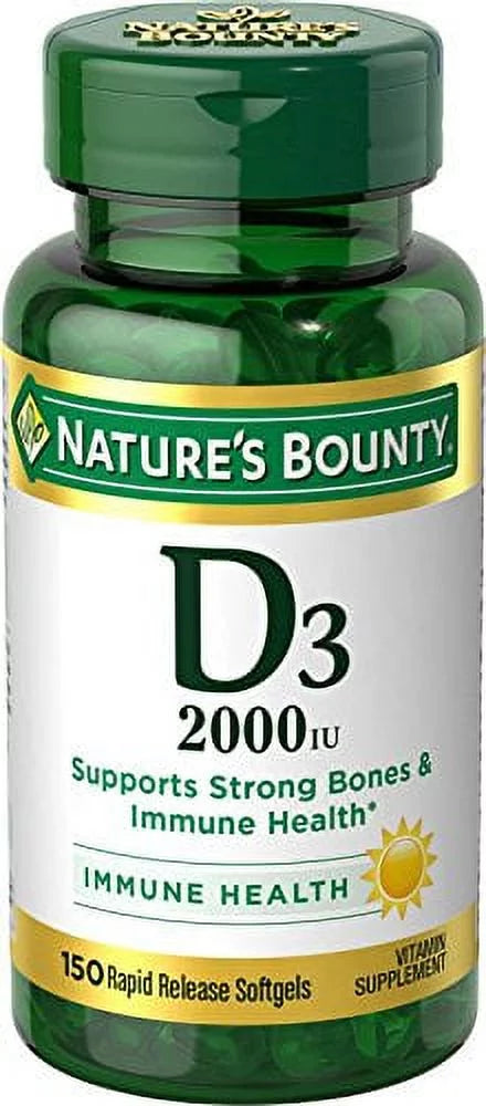 D-2000 IU Softgels 4 Pack Z33528