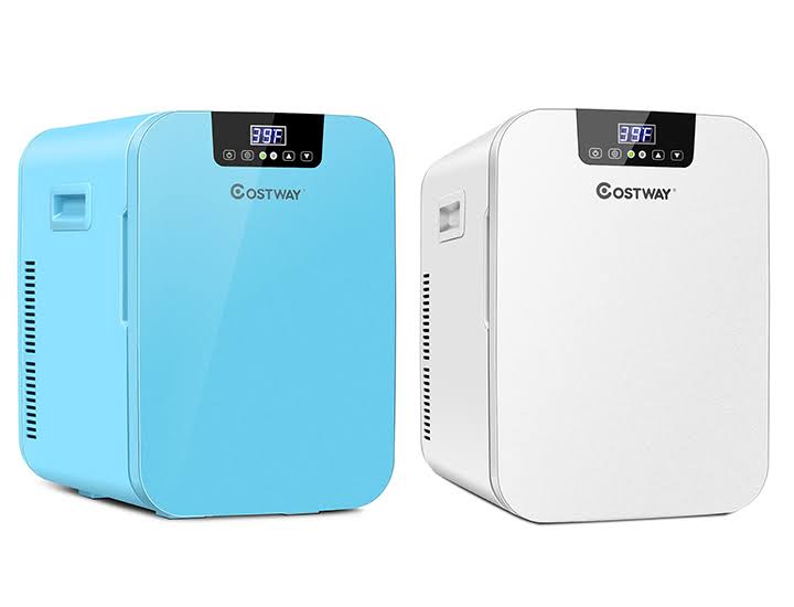 Blue 20L Compact Makeup Skincare Fridge P918