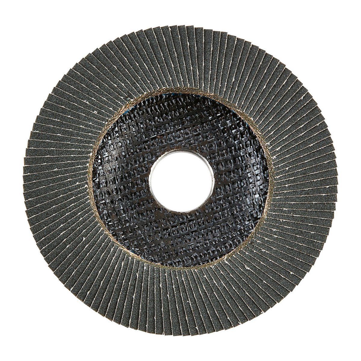4-1/2 in. 120-Grit Type 27 Flap Disc with Fiberglass Backing and Zirconia Grain Y958142