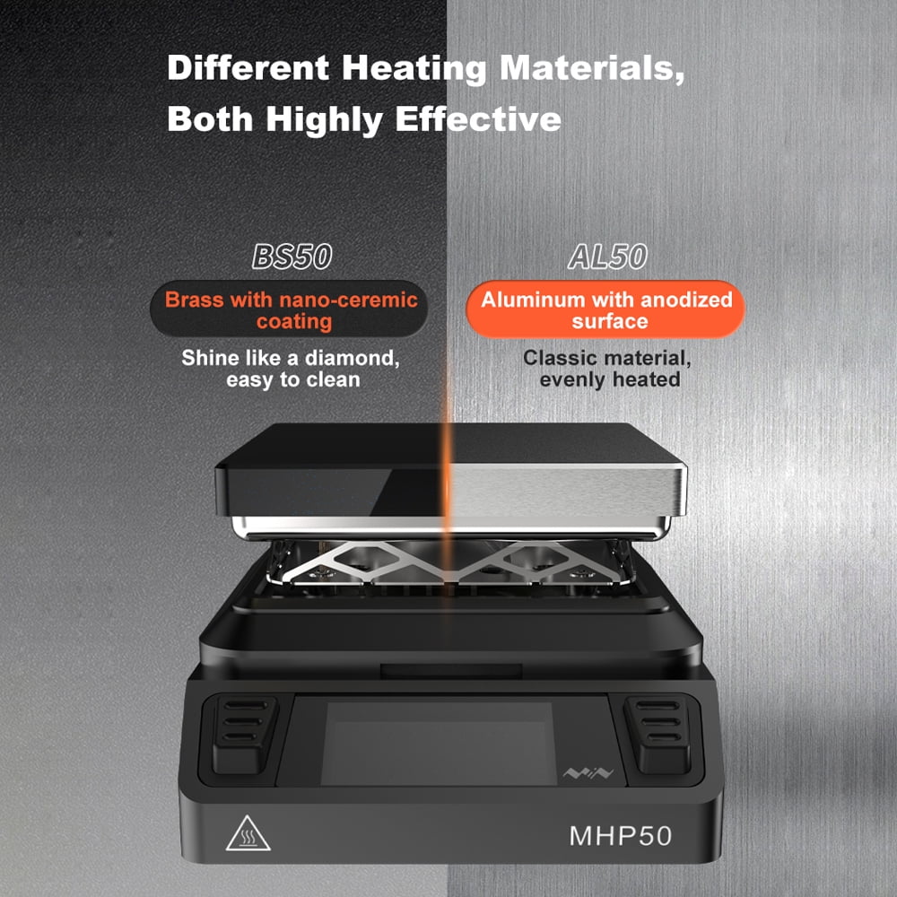 50*50mm Constant Temperature Heating Platform with LCD Display P115702