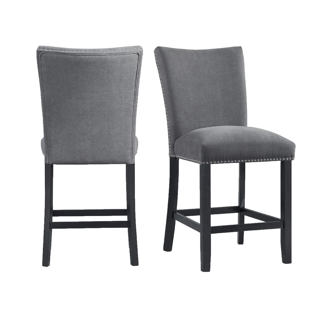 Charcoal Counter Height Side Chair Set D773576
