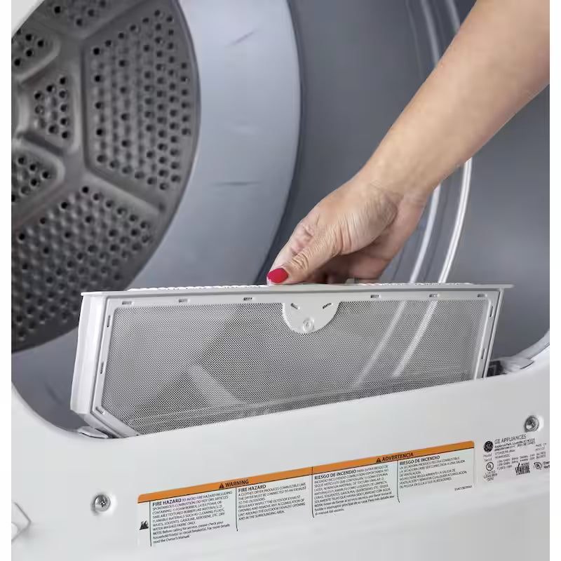 7.2 cu.ft. Vented Electric Dryer in White T126304