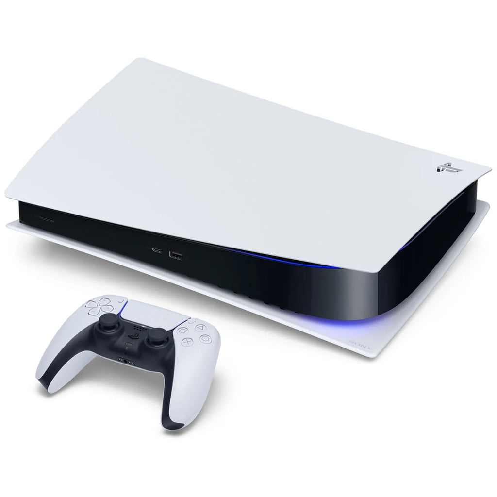 White Console with Extra Controller and Charge Dock Y46399