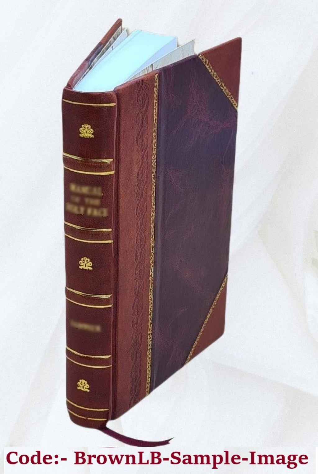 The Eclogues and Georgics of Virgil. 1846 Leather Bound Z131916