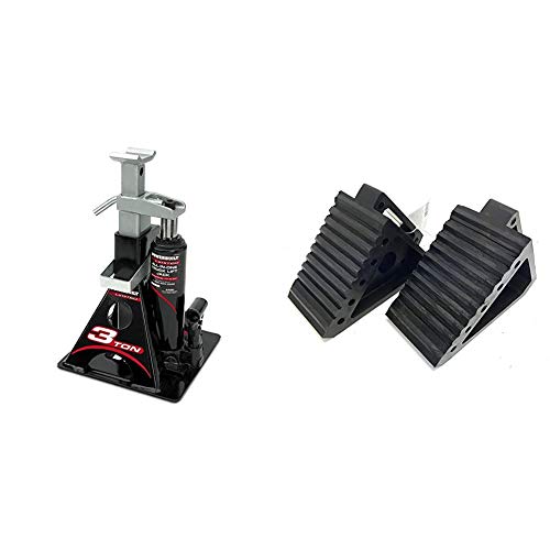 3 Ton Bottle Jack and Jack Stands W393