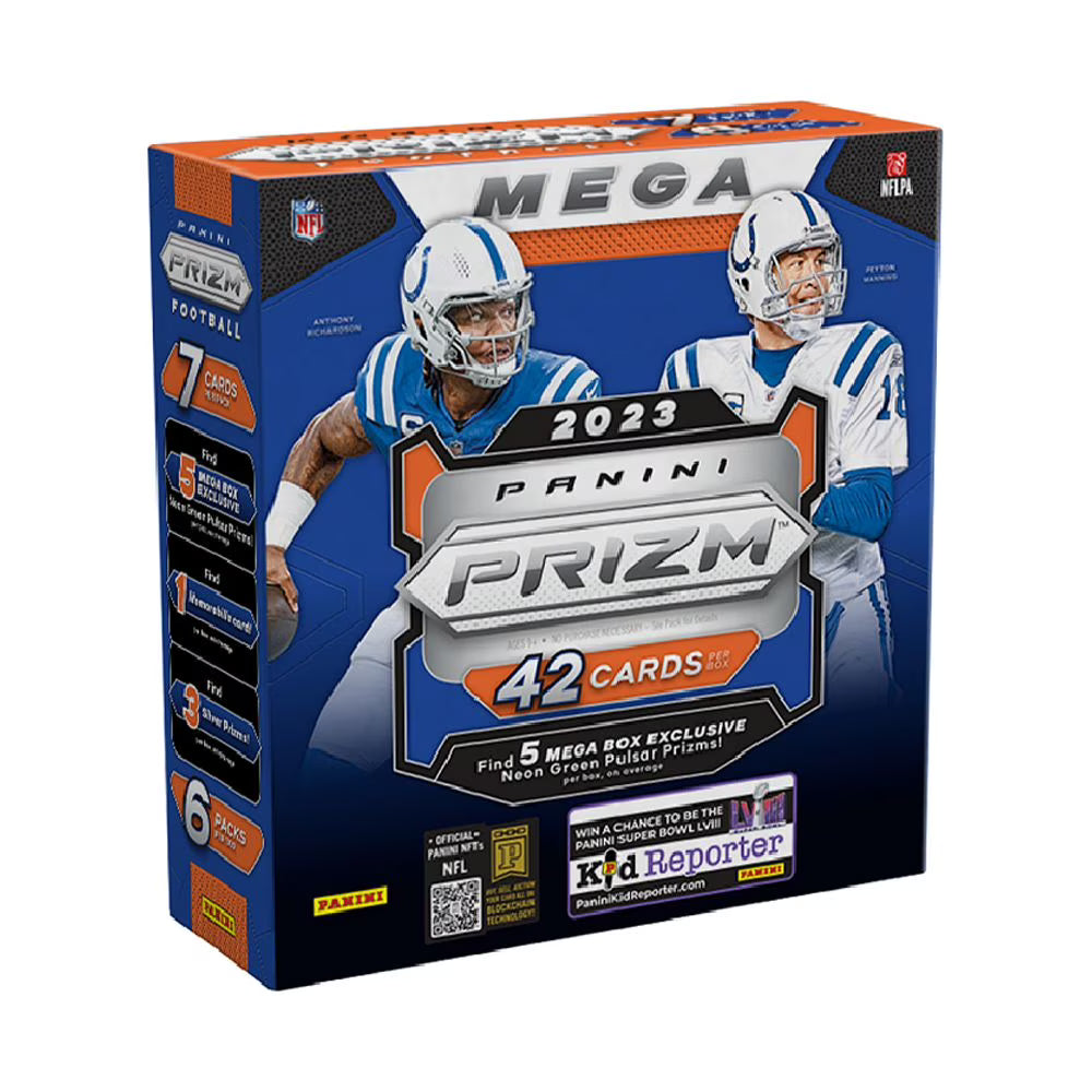 2023 Panini Prizm Football Mega Box Trading Cards Y15383