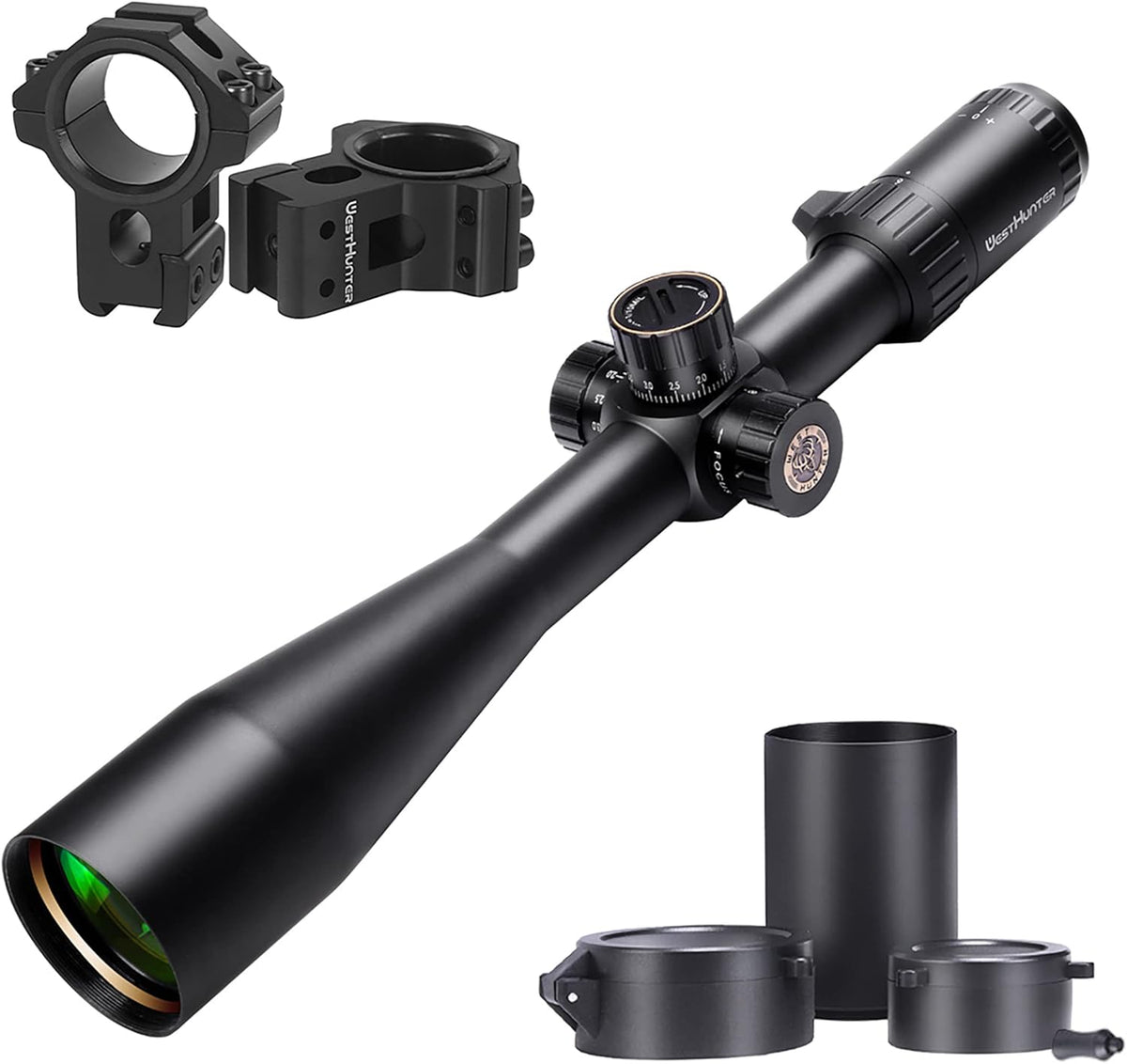 HD 6-24X50 FFP Scope, 30mm Tube First Focal Plane W33912