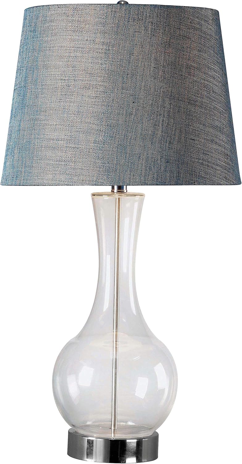 Red Glass Table Lamps Z28913