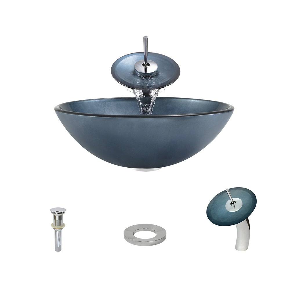 Chrome Vessel Faucet Ensemble Z35847