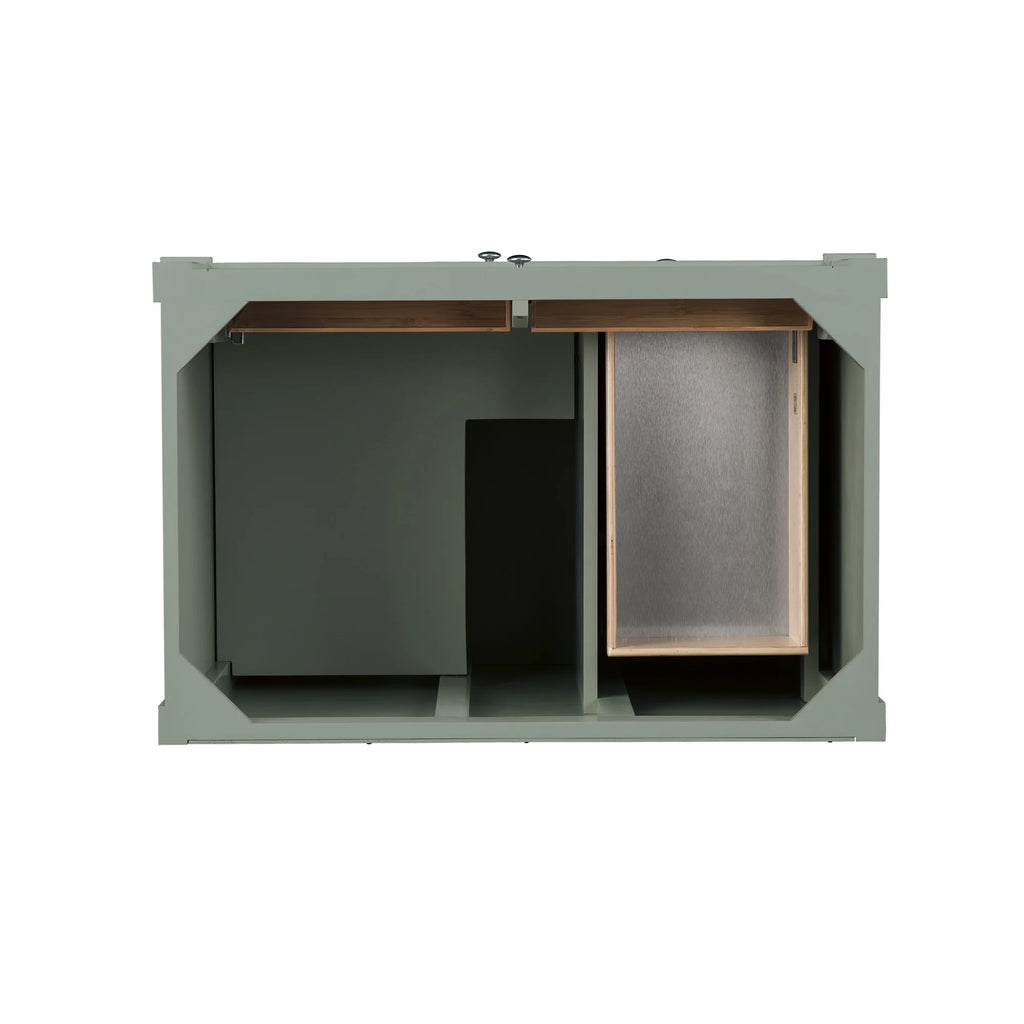 36" Single Basin Poplar Wood Vanity Cabinet B4329