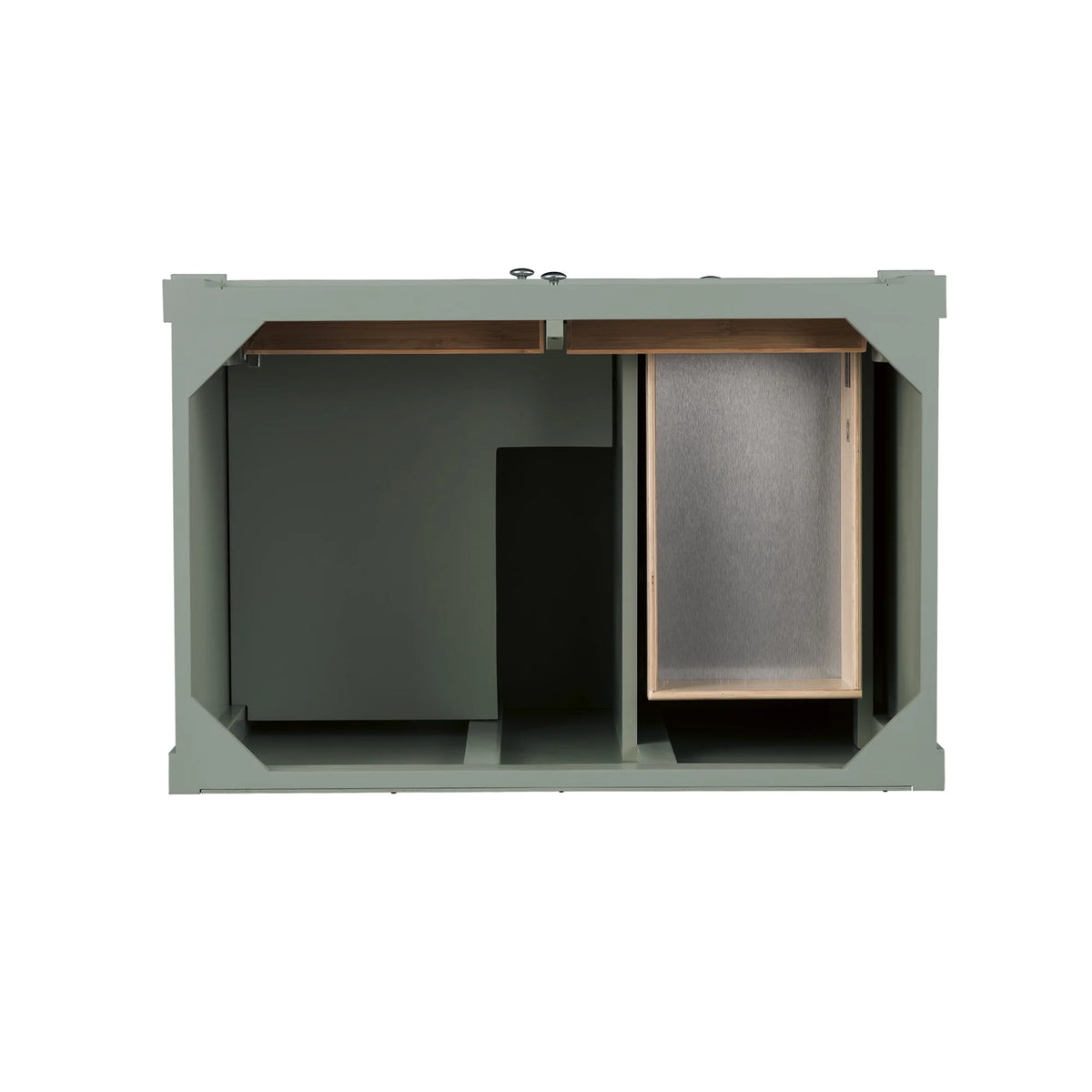 36" Single Basin Poplar Wood Vanity Cabinet B4329