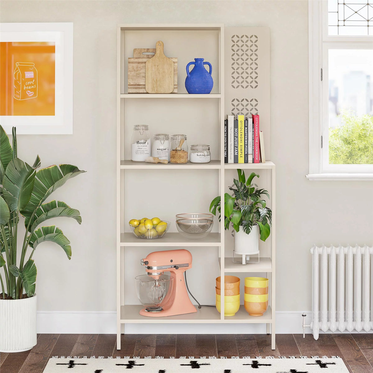 Metal Bookcase W874