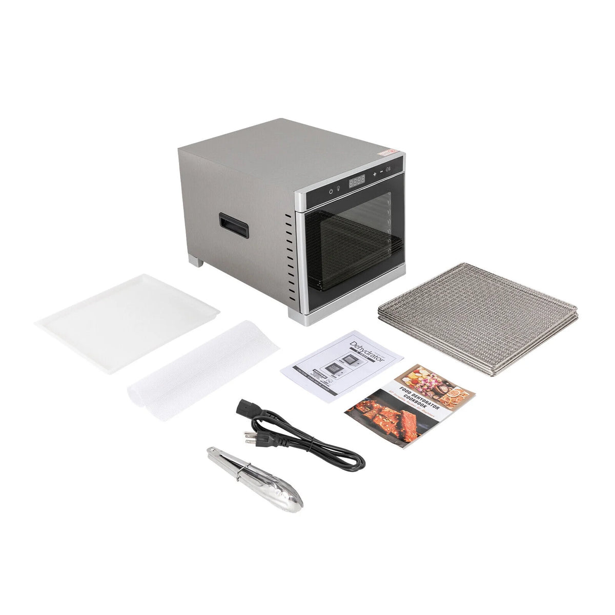 6 Tray Stainless Steel Food Dehydrator 700W J52062