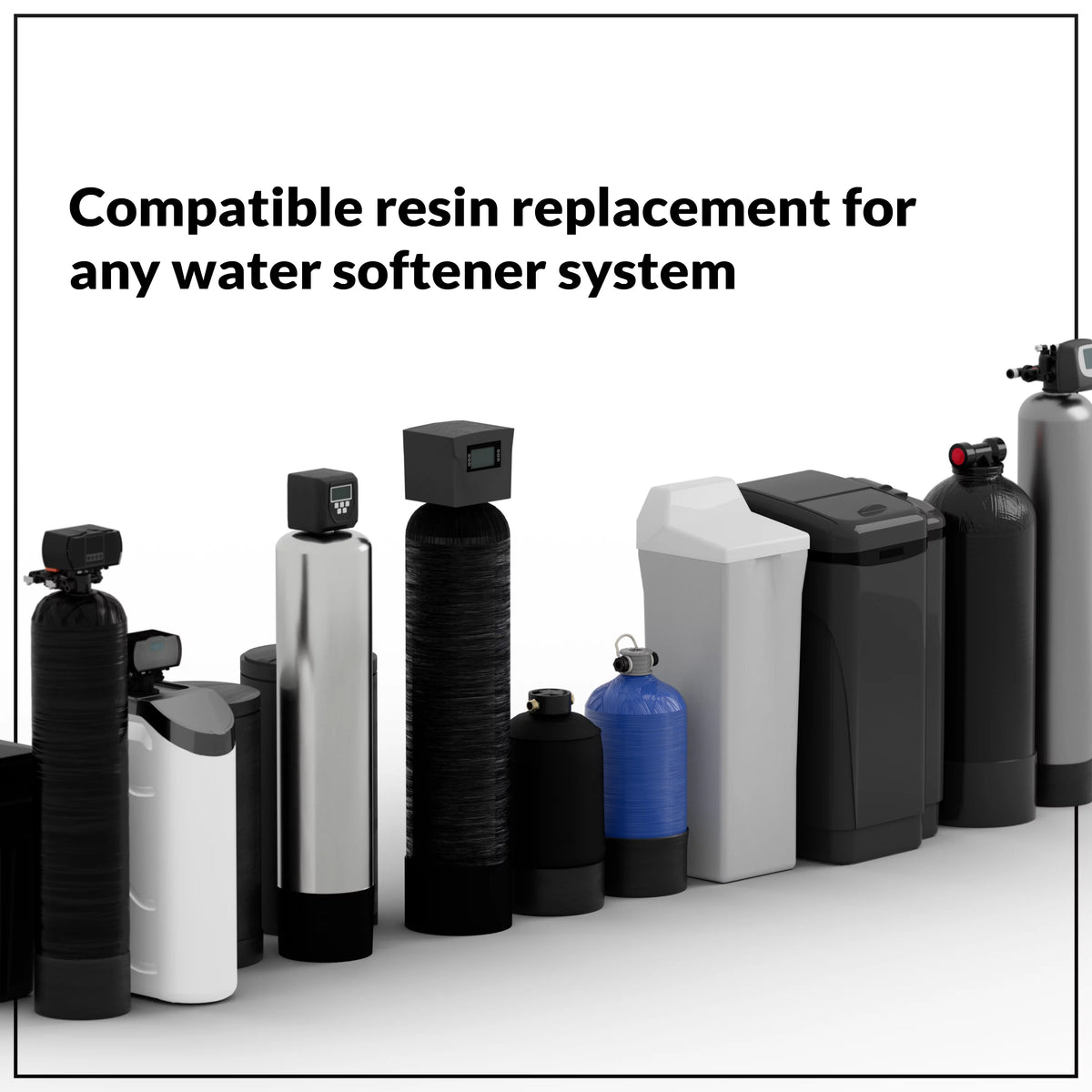 1/2 CuFt Cation Water Softener Resin Media Y981741