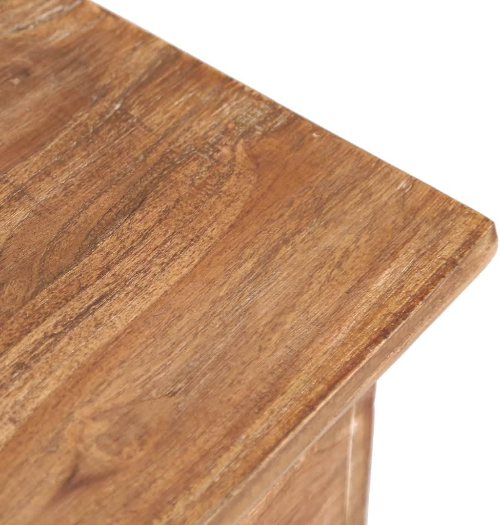 Solid Teak Chest of Drawers with Storage C216