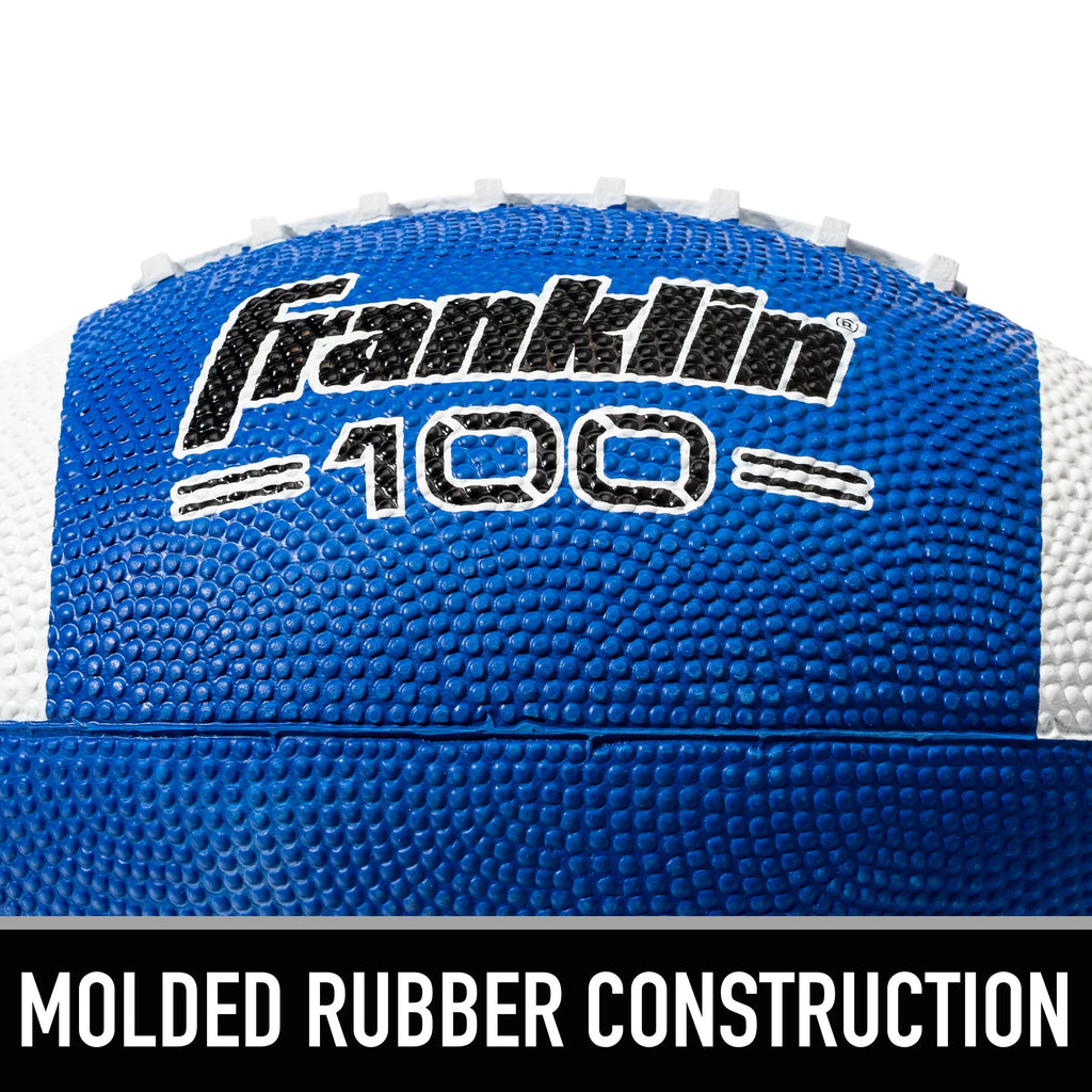 Junior Size Rubber Football 6 Pack with Pump B1047