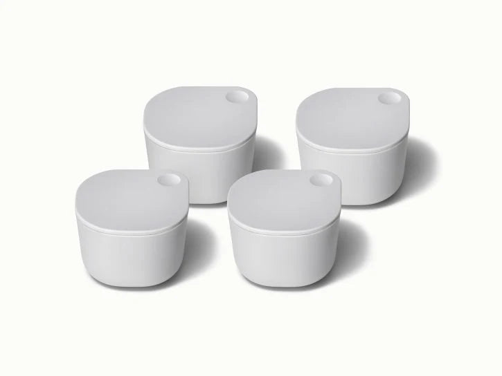 Gray Set of 4 Containers U6338