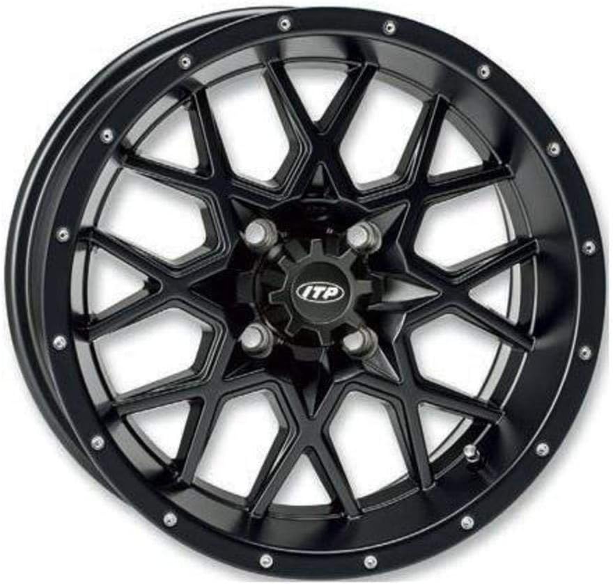 Hurricane Wheel 14x7 4/110 Matte Black Y708385