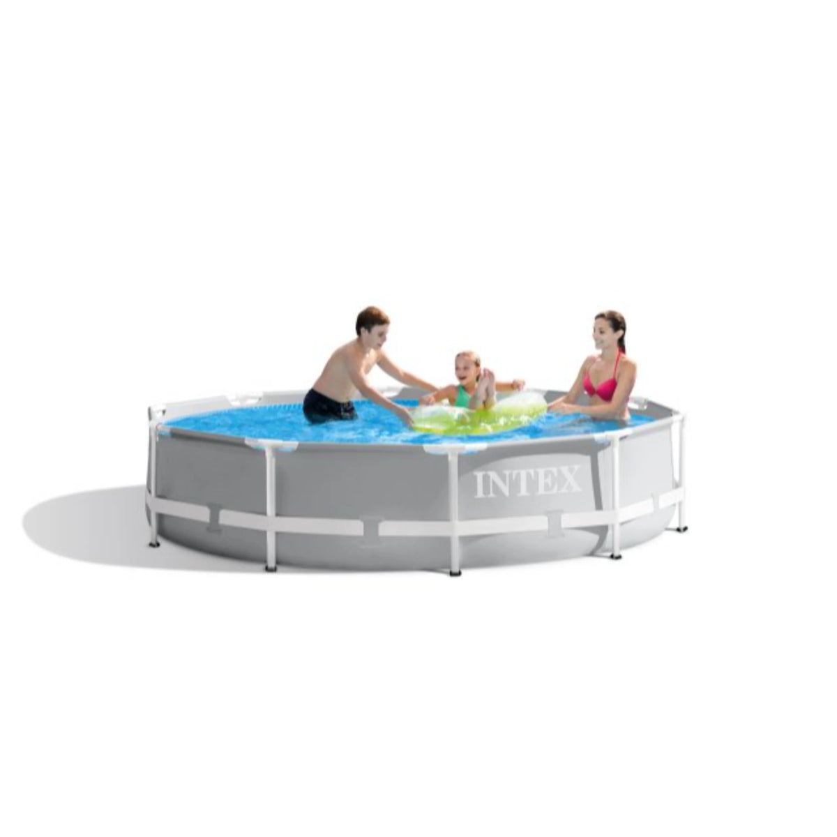 10ft x 30in Prism Frame Above Ground Swimming Pool with Filter Pump L177892