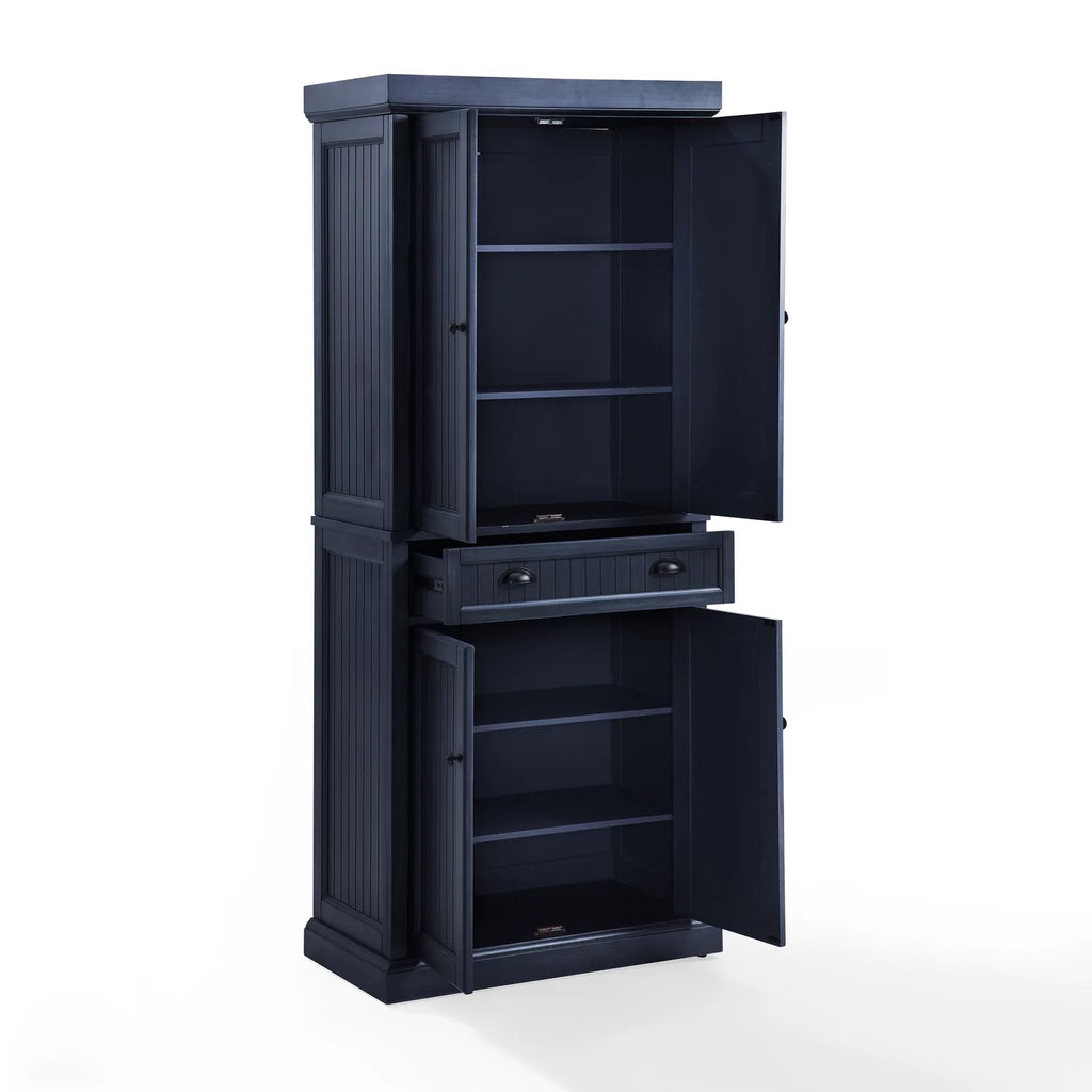 Distressed Navy Pantry F963