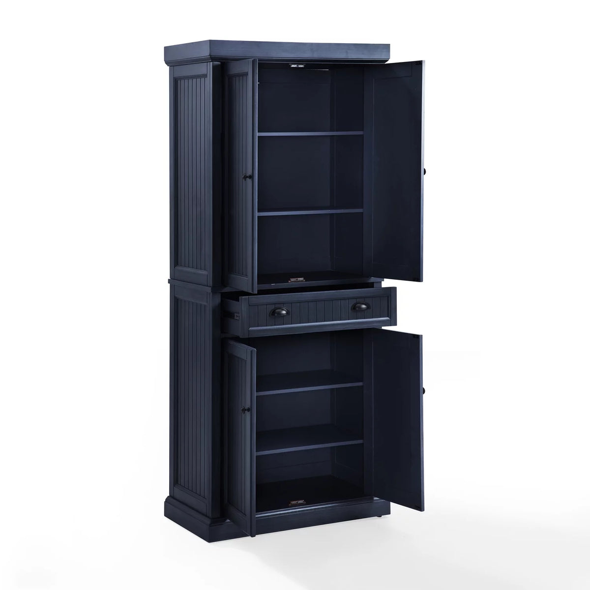 Distressed Navy Pantry F963