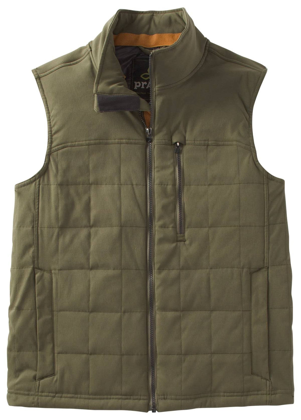 Men's Cargo Green Quilted Vest I333
