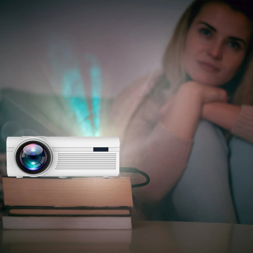 White LCD Home Theater Projector T20874