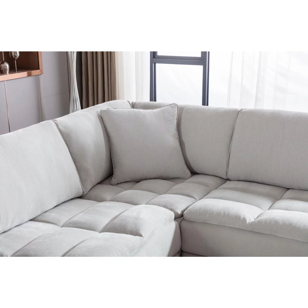 5-Piece L-Sectional Sofa O67886