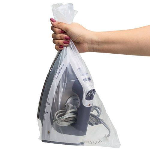 Extra Heavy Duty Flat Bag 9 x 15 2.75 Mils Clear K4950
