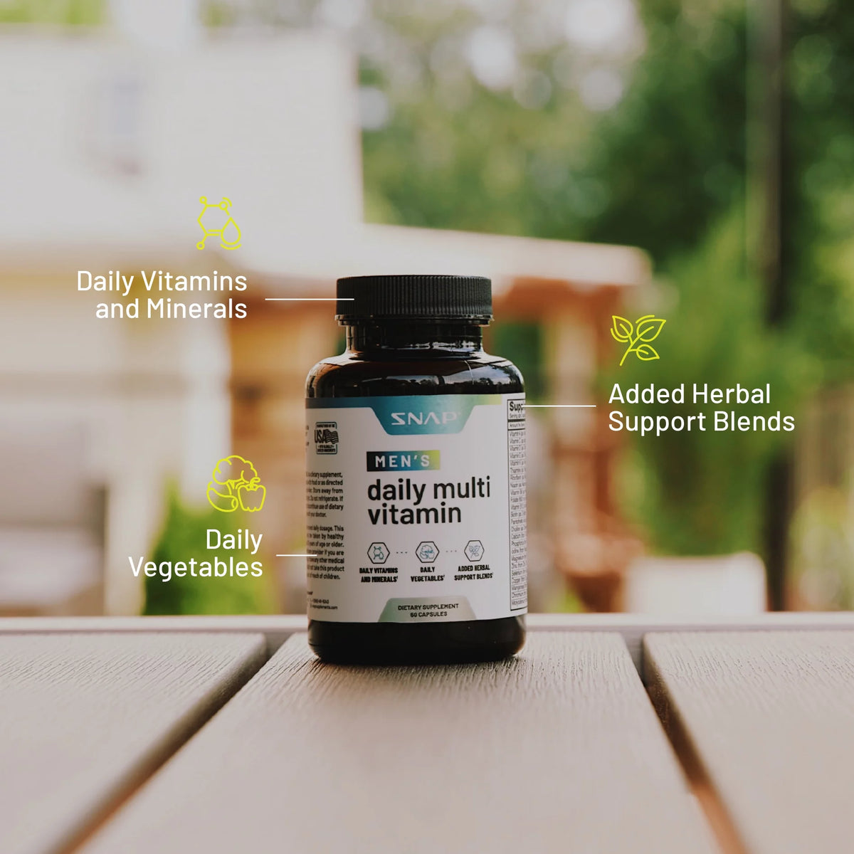 Mens Daily Multi Vitamins 60ct V56785