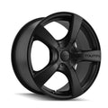 Matte Black 17" x 7" 5x100 Bolt Pattern Wheel W13704