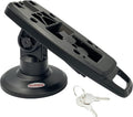 Black Compact Pole Mount Terminal Stand W7390