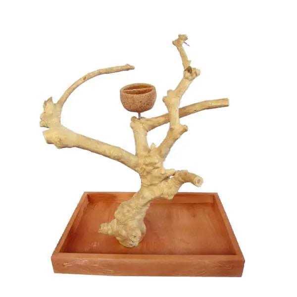 Java Wood Table Top Play Stand A3335