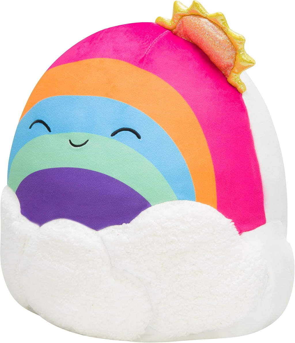14-Inch Rainbow with Clouds Plush E141411
